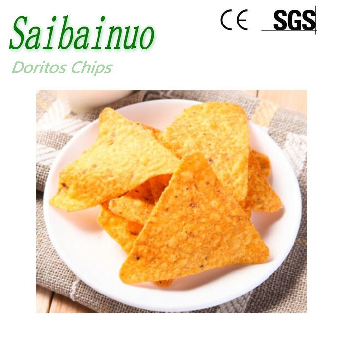 Fried Snacks Doritos Tortilla Corn Chips Machine